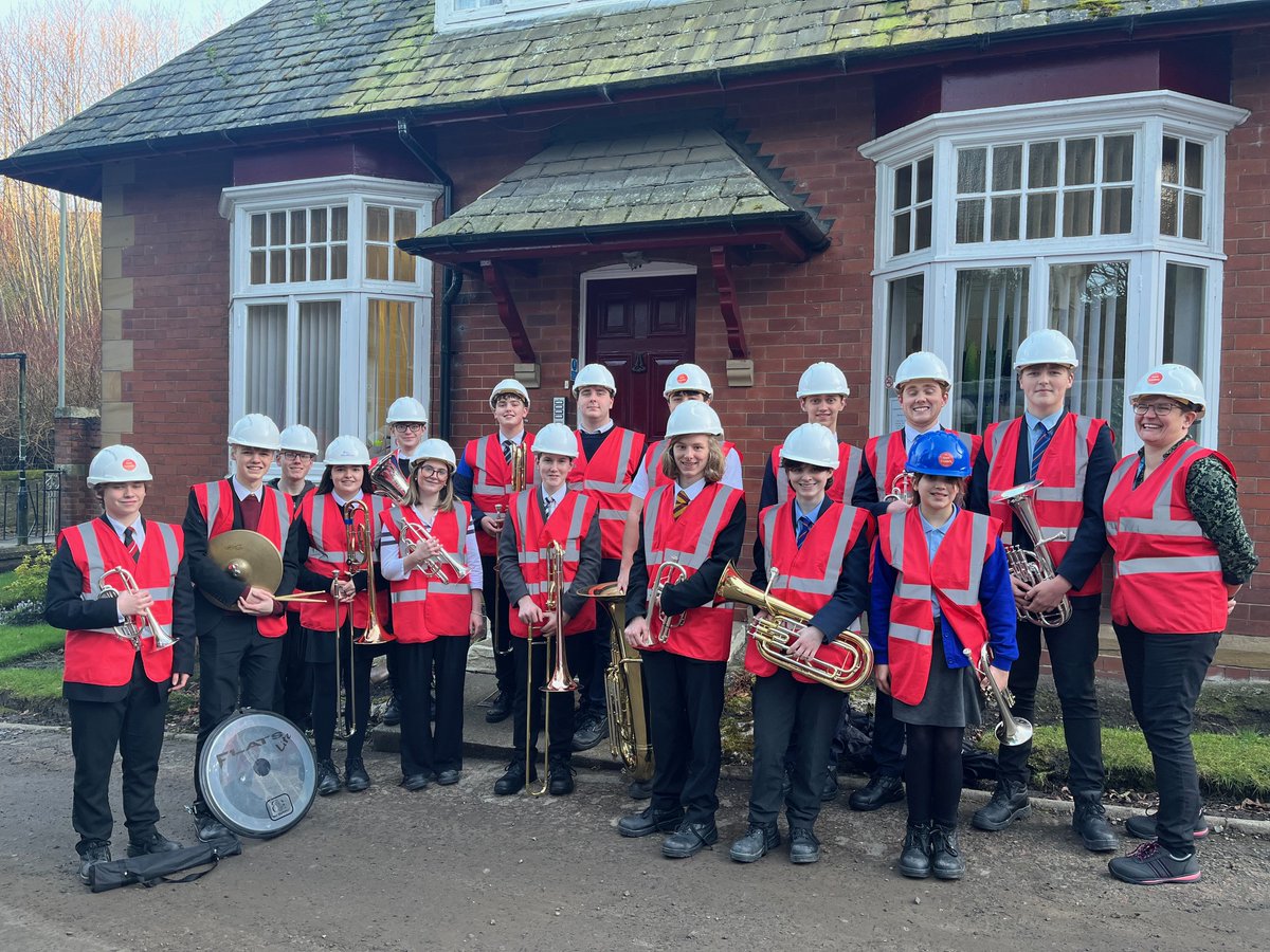 RedhillsDurham's tweet photo. If you saw tonight’s @BBCLN , you might have seen the brilliant young musicians from @TrustDurham  performing at Redhills as part of our youth brass project.

Connecting young people with their heritage is a vital part of the Redhills mission. https://t.co/B1kye4oCAm