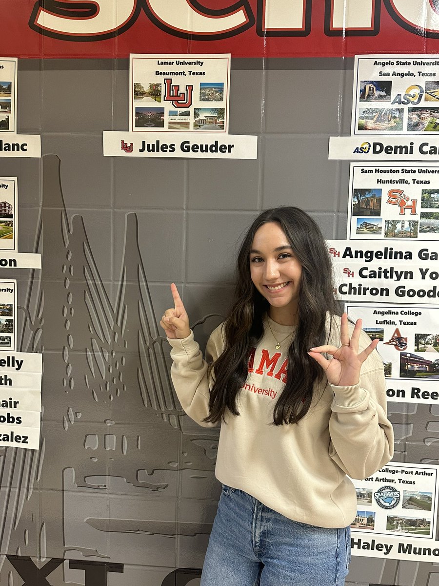 Bridge City HS (@bridgecityhs) on Twitter photo Congrats to Our Jules Geuder - another Cardinal choosing to continue her education as a Cardinal❤️ <a href="/LamarUniversity/">Lamar University</a> #GOBIGRED Congrats to Our Jules Geuder - another Cardinal choosing to continue her education as a Cardinal❤️ <a href="/LamarUniversity/">Lamar University</a> #GOBIGRED
