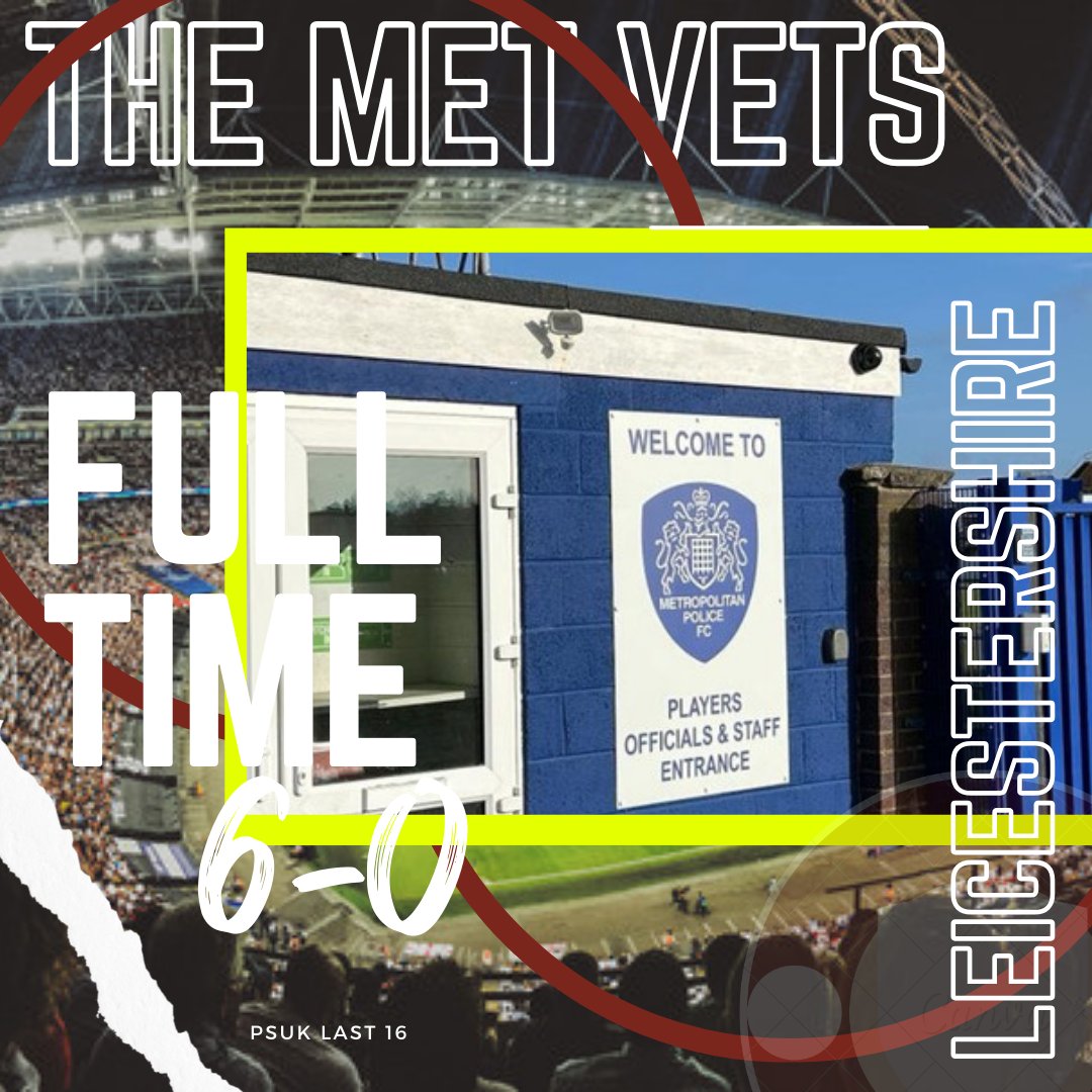 Well, the vets season finishes in the last of the @Motor_Source @ESFL20. A really decent @MetPoliceFC team who controlled the game throughout. Our highlight was a lovely megs by our gaffer on their superb number 4 😆 Good luck with the rest of the season