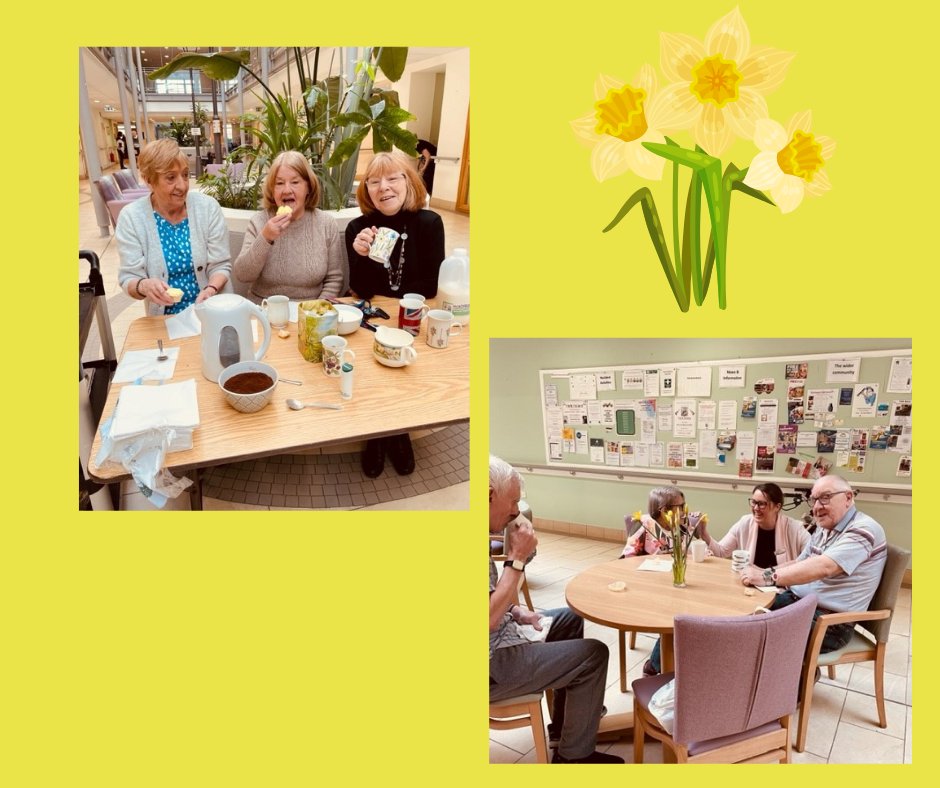 🌼 To honour #DayOfReflection, we hosted coffee mornings at @hartfields, @plaxtoncourt, and <a href="/newlodge/">Rosaleen</a>, uniting colleagues &amp; residents to share our memories of the pandemic. <a href="/mariecurieuk/">Marie Curie</a>