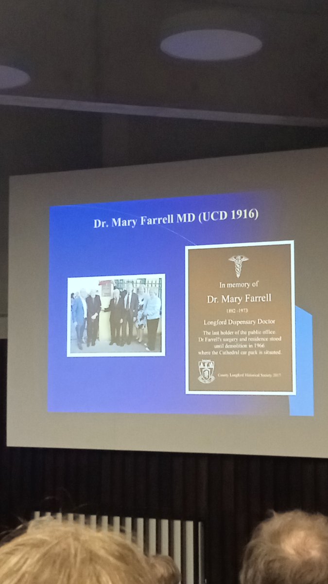 Inspiration and surprises at #audgpi24 on #IWD2024 including hearing about my great, great aunt Dr Mary Farrell