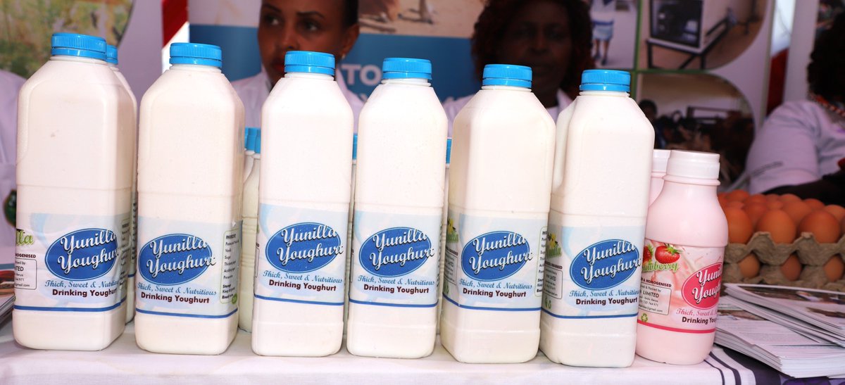 This #InternationalWomensDay, Agnes Wangu a recipient of @USAIDKenya support and the proprietor of Invems Agencies Ltd in Isiolo County shares her story and milk value-added products at the day’s celebrations in Embu County. @FeedtheFuture @acdivoca @GDU011