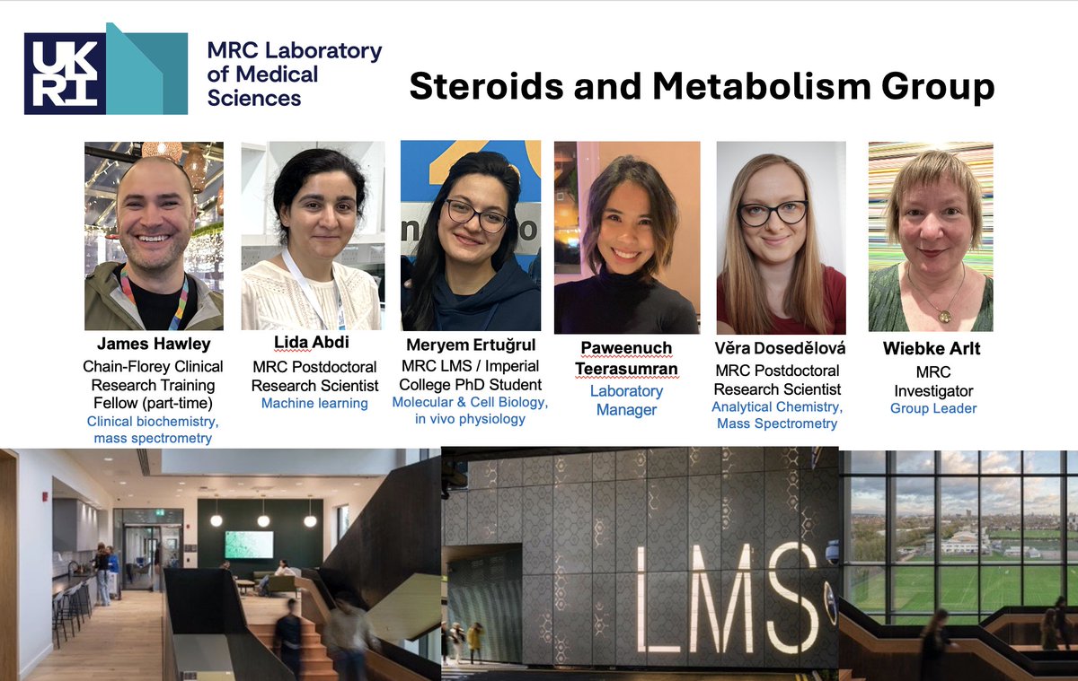 Happy #InternationalWomensDay to all the brilliant women I have the pleasure of working with @MRC_LMS @ImperialMed @imperialcollege - and a special mention to the fabulous women (and the special man) in the 'Steroids and Metabolism' research group here at @MRC_LMS #WomensDay2024