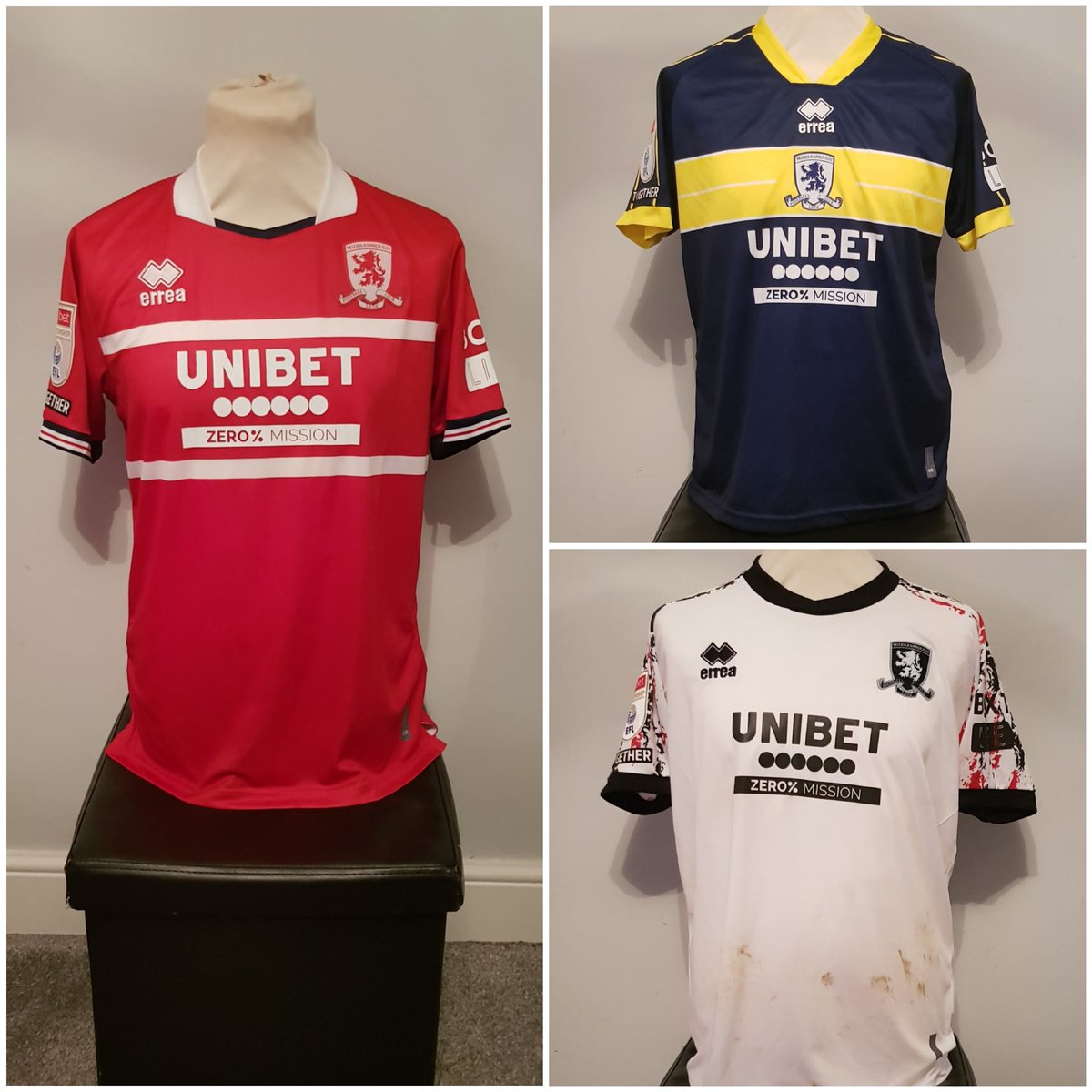 23/24 Season match worn &amp; unwashed set boxed off ✅