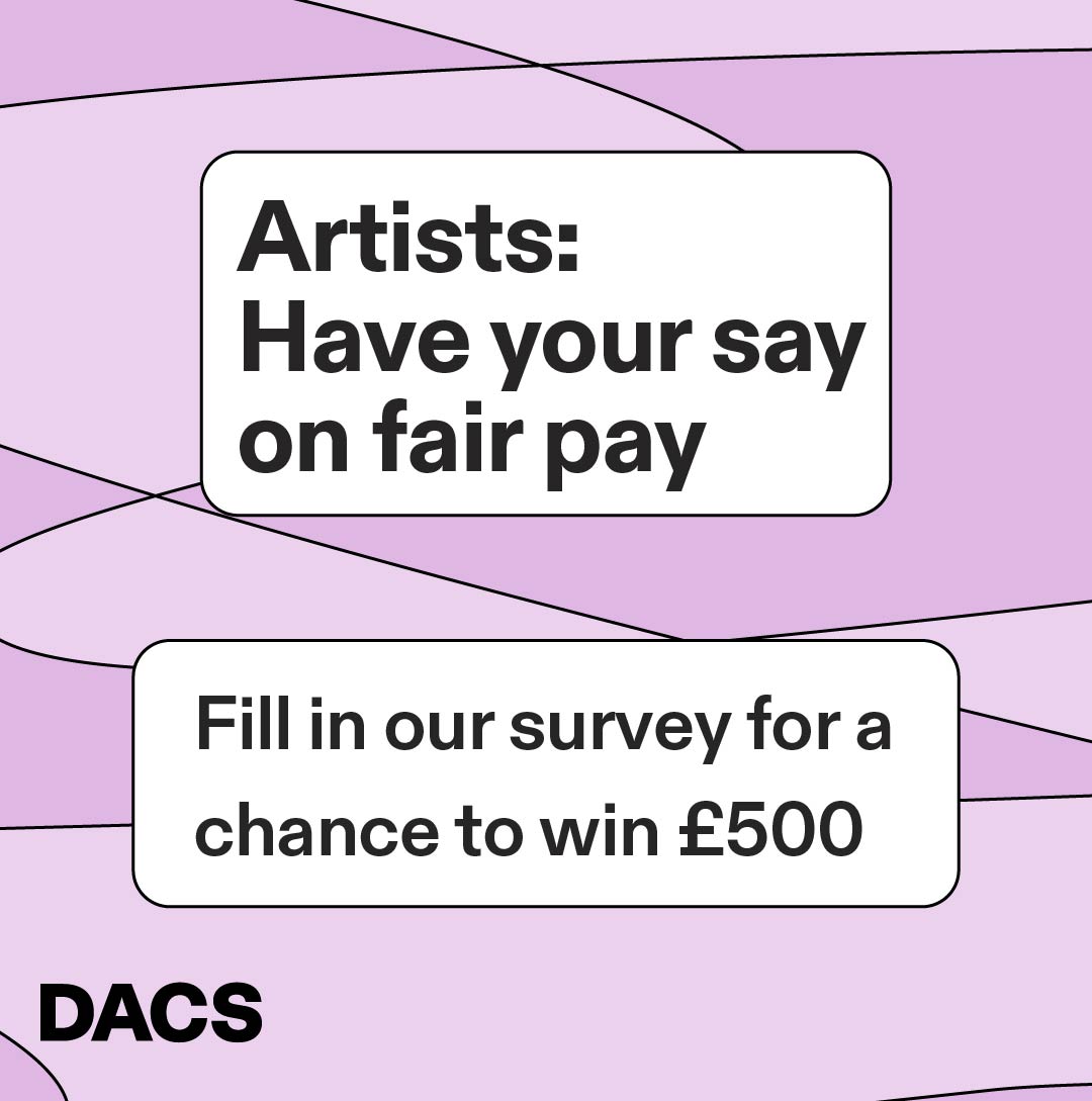 We want to hear from artists at all stages of their careers, from all disciplines. DACS has commissioned an independent survey from the @UofGlasgow, to gain a deeper understanding of artists' earnings and the diverse ways in which you generate income. dacs.org.uk/news-events/ar…