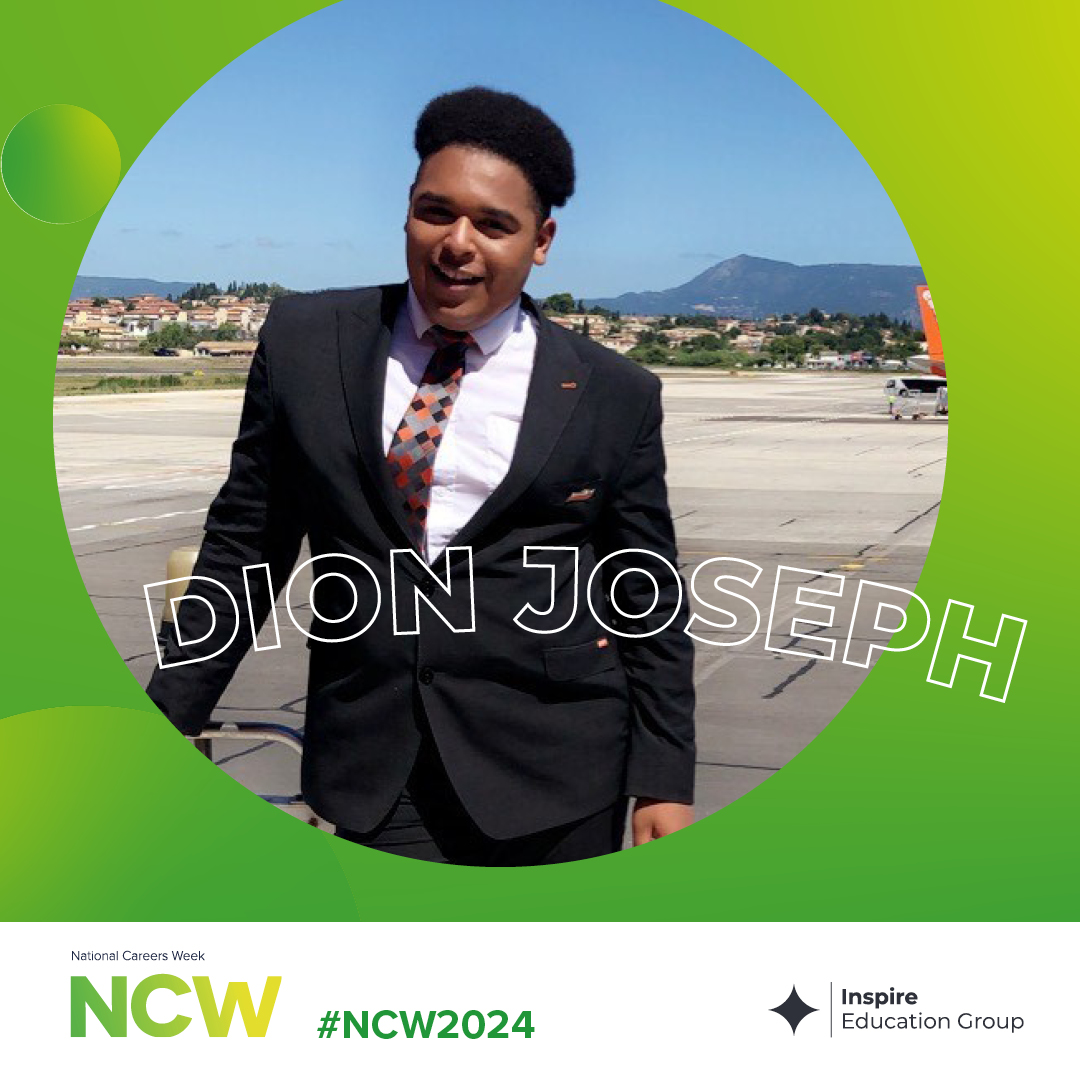 Since completing the Level 2 Travel & Tourism (with Cabin Crew) course, Dion Joseph has secured employment with @easyJet, @VirginAtlantic and @TUIUK . Learn more about our Travel & Tourism courses, here: bit.ly/3Ts0FMJ #NationalCareersWeek