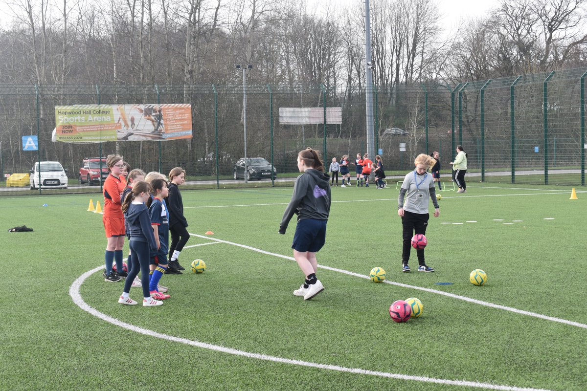 It was great to welcome local primary schools from across the borough to our Middleton campus today!

Our PSG Women's Football Academy students did a fantastic job guiding them through a fun-filled morning of activities.

The future of women's football is in safe hands! #IWD2024