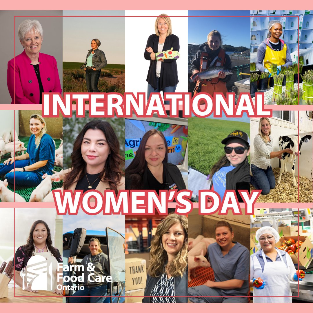 Happy International Women's Day! 
Let's celebrate the fierce women revolutionizing Canadian agriculture. Their impact is undeniable and their achievements are changing the game. Here's to the unstoppable women shaping a brighter future for us all!