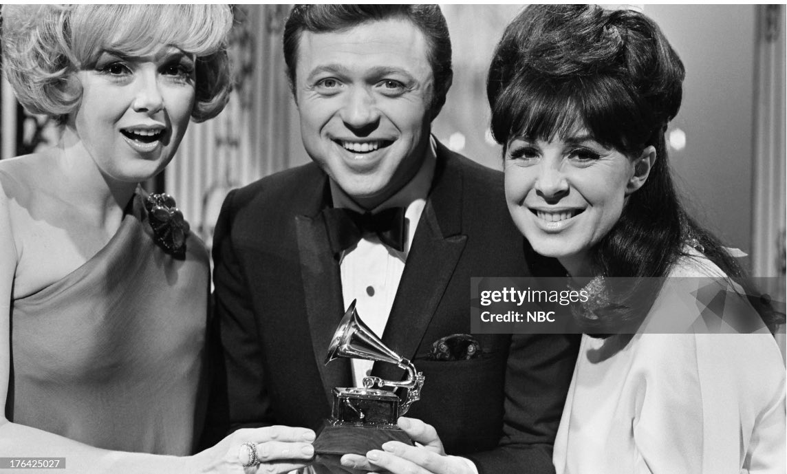 RIP Steve Lawrence. Circa 1967 Grammy Awards.