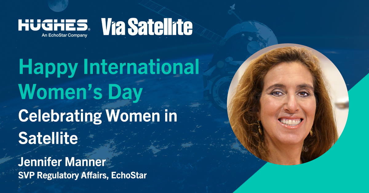 🎉 Congratulations to @JamannerManner of @EchoStar for being featured in @Via_Satellite's Celebrating Women in Satellite issue. 👏

Read more about all the amazing women making a difference in the space & #satelliteindustry: okt.to/CzOA8K

#InternationalWomensDay