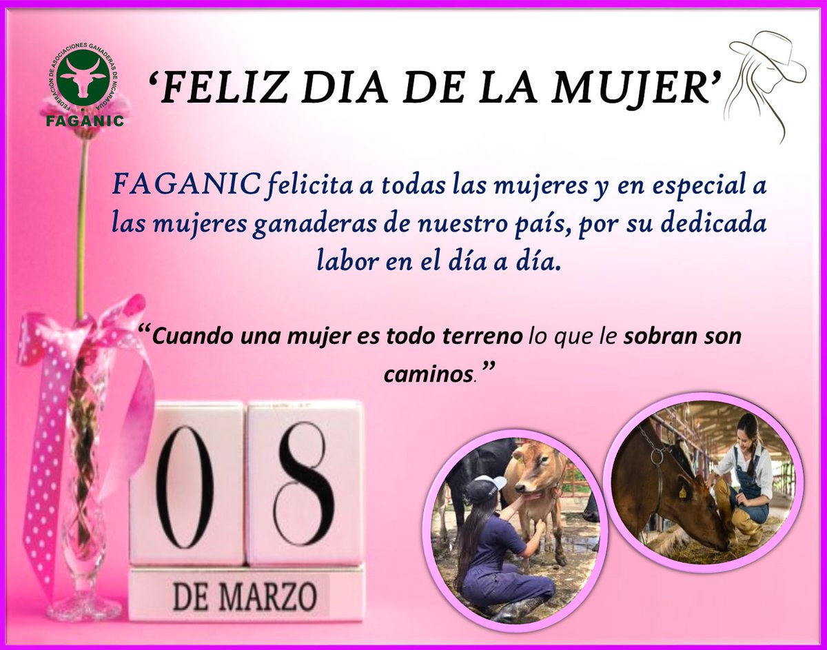 ¡Feliz Día Internacional de la Mujer!