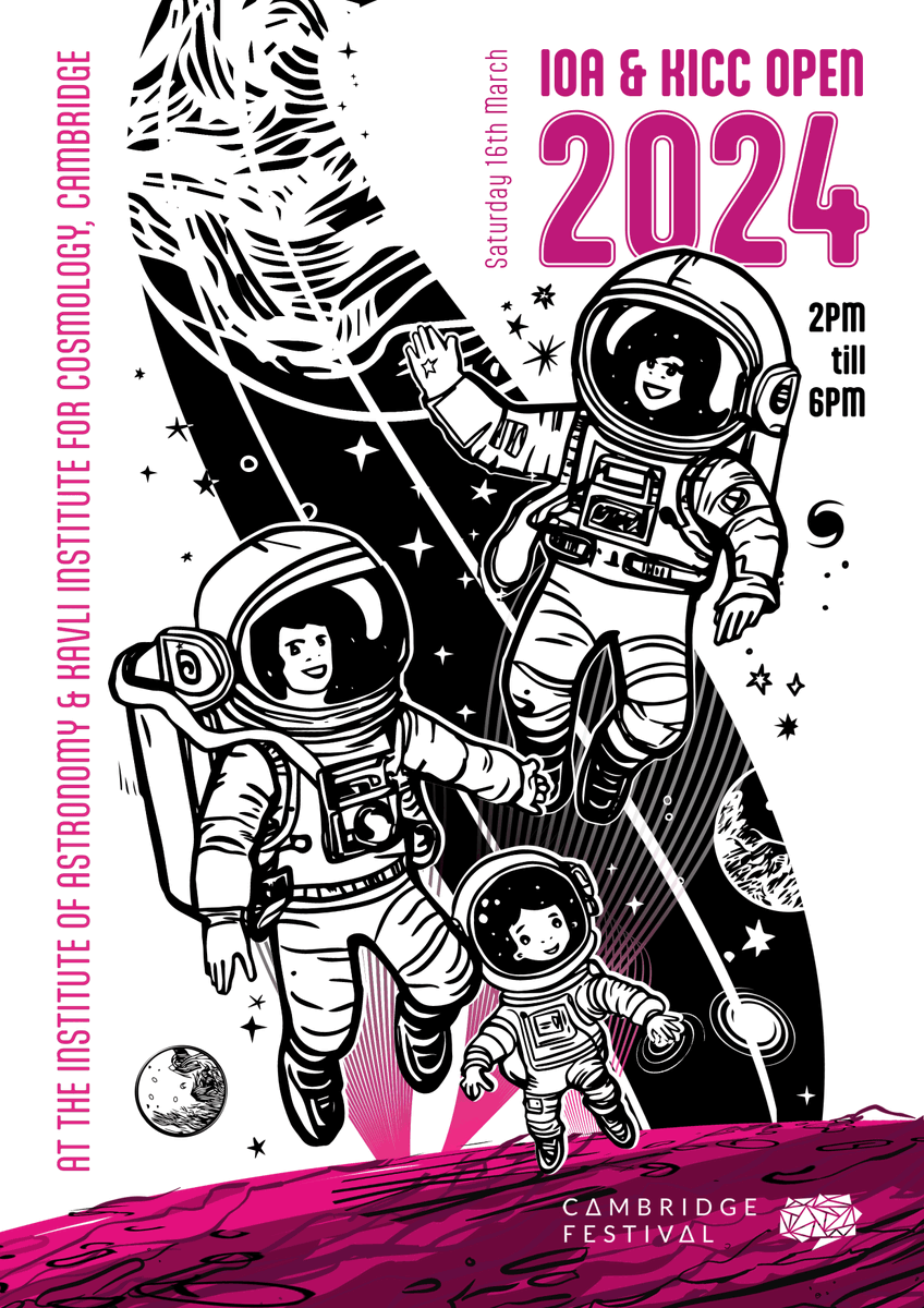 Our open day is just over ONE WEEK AWAY!

Come along from 2pm for an astronomical afternoon of talks, games, and space activities.