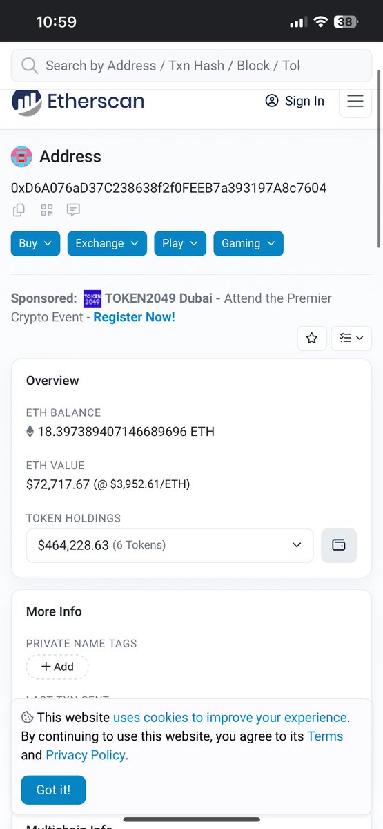 SirLiamBrookey's tweet image. #DecentraNode $DNODE 

100% a tax farm. Check market wallet. Invest at your own risk. 

Also how original their logo just copied 😂

How people are still falling for this 😂

Would like to see their so called “developer” answer to this.