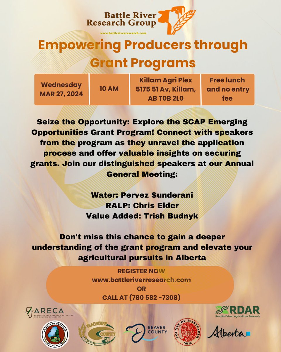 Only a few days left! Mark your calendars! 🗓️ Exciting times ahead at our Annual General Meeting on March 27th. Discover the latest updates and insights into grant programs. Register Now - conta.cc/4bNcDb0