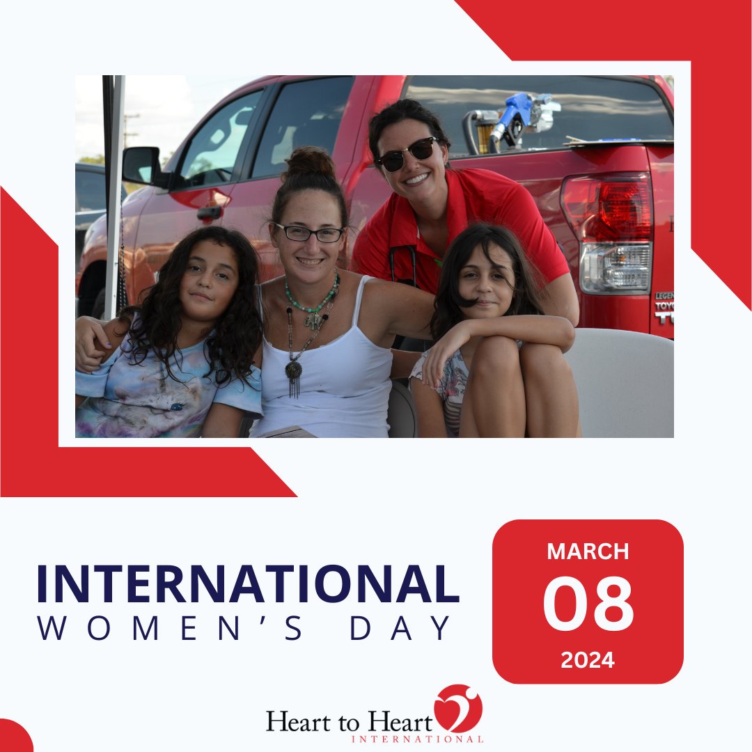Today, we honor women's strength and resilience on #InternationalWomensDay. Disasters and crises disproportionately affect women, but organizations like Heart to Heart International provide vital support to help them recover. Let's continue to uplift women worldwide.