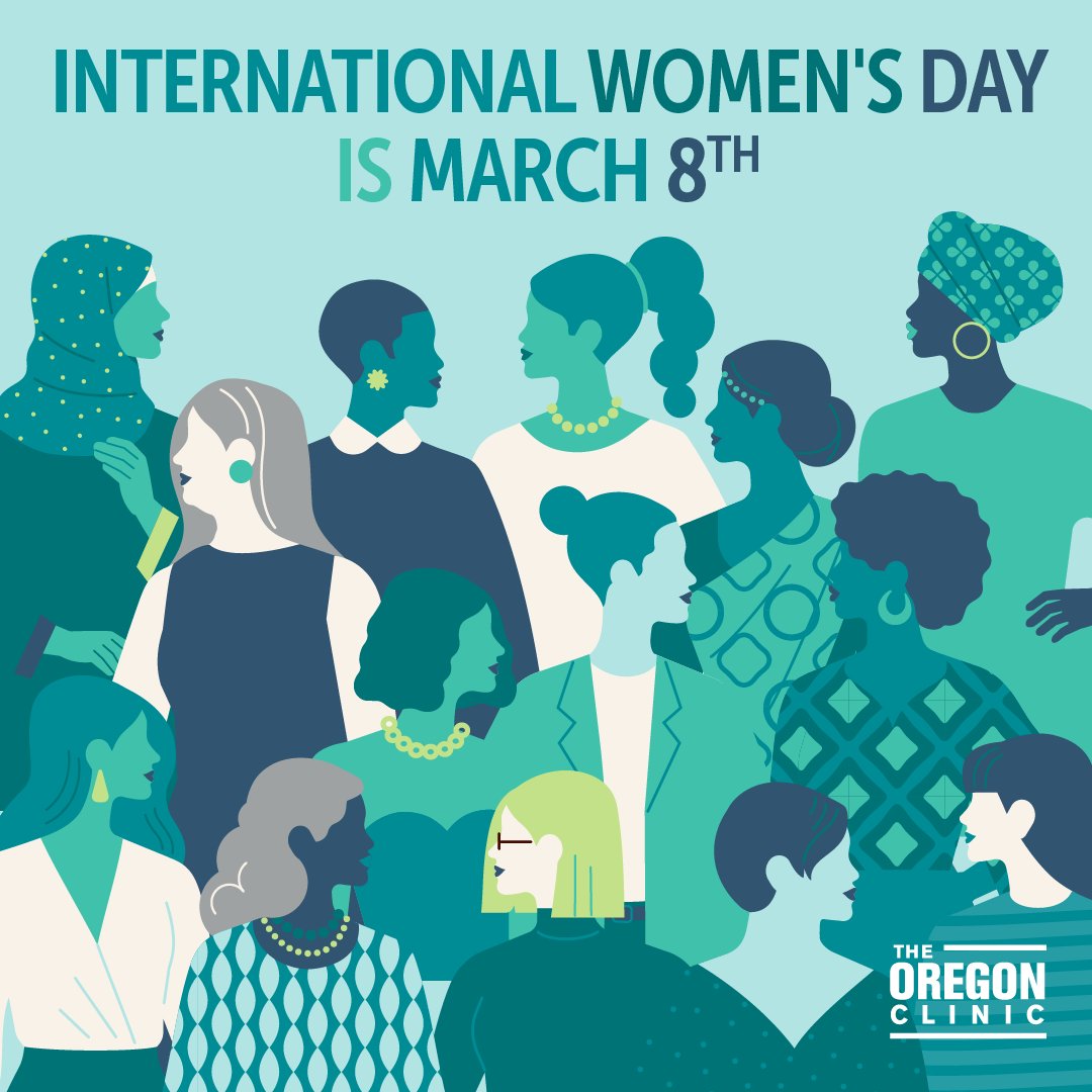 Today is International Women's Day and March is Women's History Month. The Oregon Clinic is proud to honor the extraordinary women who work tirelessly to make a difference in medicine and healthcare! #Internationalwomensday #womeninhealthcare #womeninmedicine