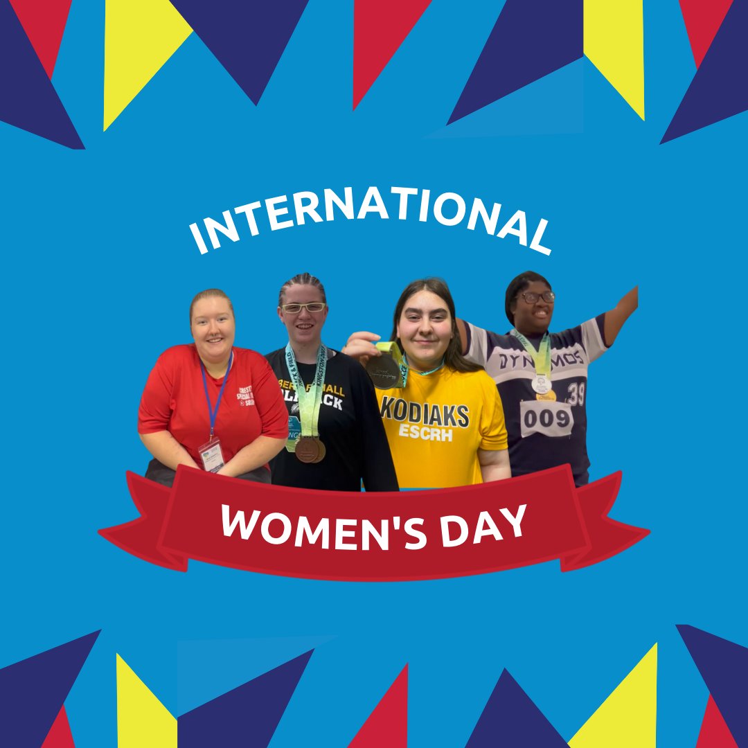 Happy International Women's Day! Today, we celebrate the incredible strength, resilience, and achievements of the remarkable women within the Special Olympics family. Today and every day, we stand proud, united, and empowered!