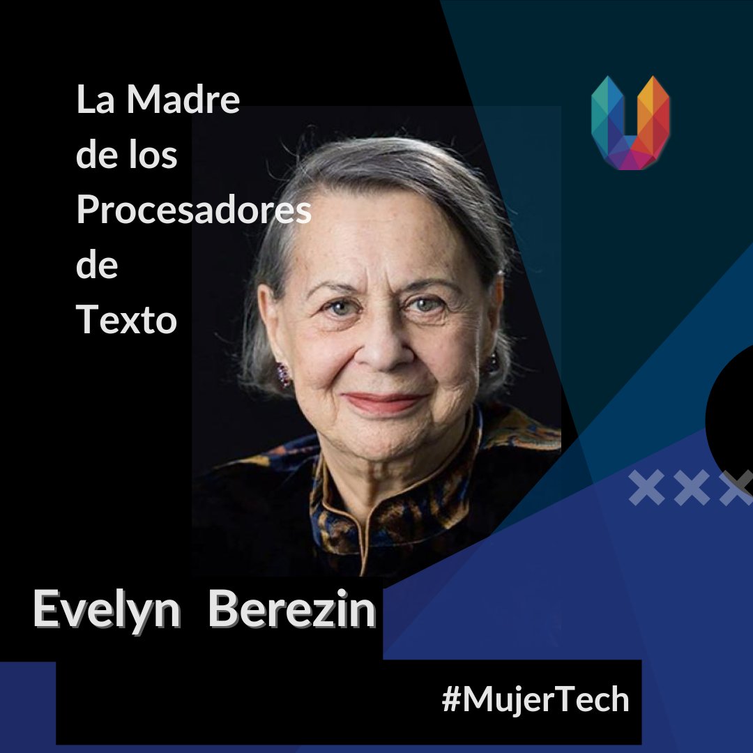 growuphr's tweet image. 🌟 #MujerTech Destacada: Evelyn Berezin 🚀

[Hilo]🧵
En este #GrowupTech especial por el #8M queremos rendir homenaje a una verdadera pionera en el mundo de la #tecnología: Evelyn Berezin, &quot;la Madre de los Procesadores de Texto&quot;. 💻✨