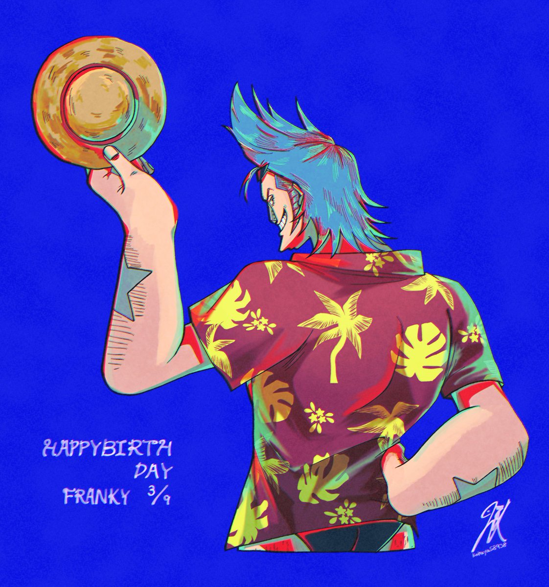 kohaya58938's tweet photo. #フランキー誕生祭2024
#ONEPIECE 

おめでとう〜！！！！ https://t.co/bj0oZgLIy4