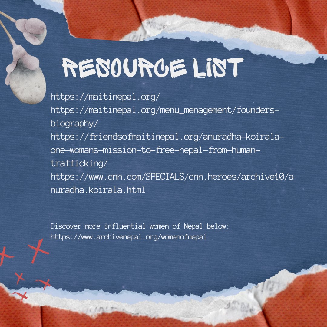 Happy International Women’s Day! 🌹 Every Friday, #TGND is spotlighting #NepaliWomen, past and present, for #WomensHistoryMonth. Celebrate their resilience and achievements, igniting curiosity and echoing their existence across generations. 🌱

To begin, Anuradha Koirala. 🌟🇳🇵