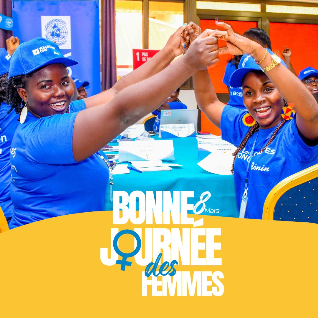 🔆 Investir en faveur des femmes ♀ consolide les #communautés en favorisant l'unité sociale et la #résilience, tout en créant un environnement propice à l'#inclusion totale et à l'#épanouissement. 🌱💪

#InvestirDansLesFemmes 
#JourneeDesFemmes 
#vnubenin 
#UNVolunteers
#JIF2024