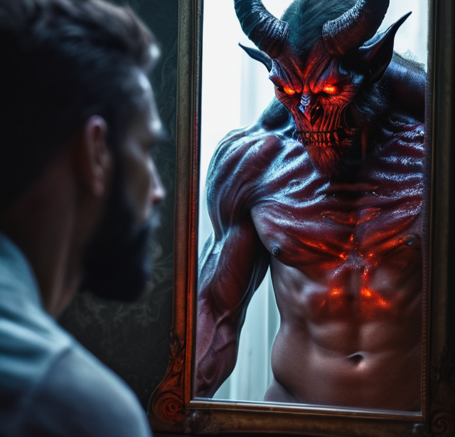 Ketao79's tweet photo. #nft #nftart #TezosNFTs #objktcom 
My Reflection
1/1
0.50 xtz
Some of the hardest battles we fight are facing the demon in the mirror. https://t.co/xQLhjvNnCJ