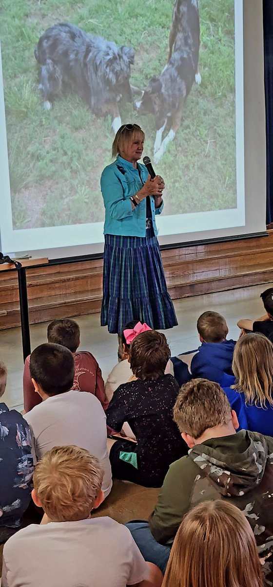 Third and Fourth Grade students had a wonderful visit today by author <a href="/Cowgirlpeg2/">Peg sundberg</a> <a href="/BanderaISD/">Bandera ISD</a> <a href="/AesBulldogs/">AESBulldogs</a>