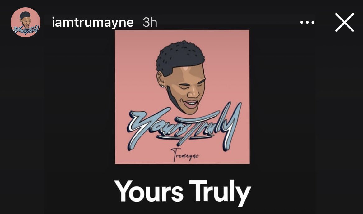 Check it out! @trumayneguy25 EP out now available on all platforms