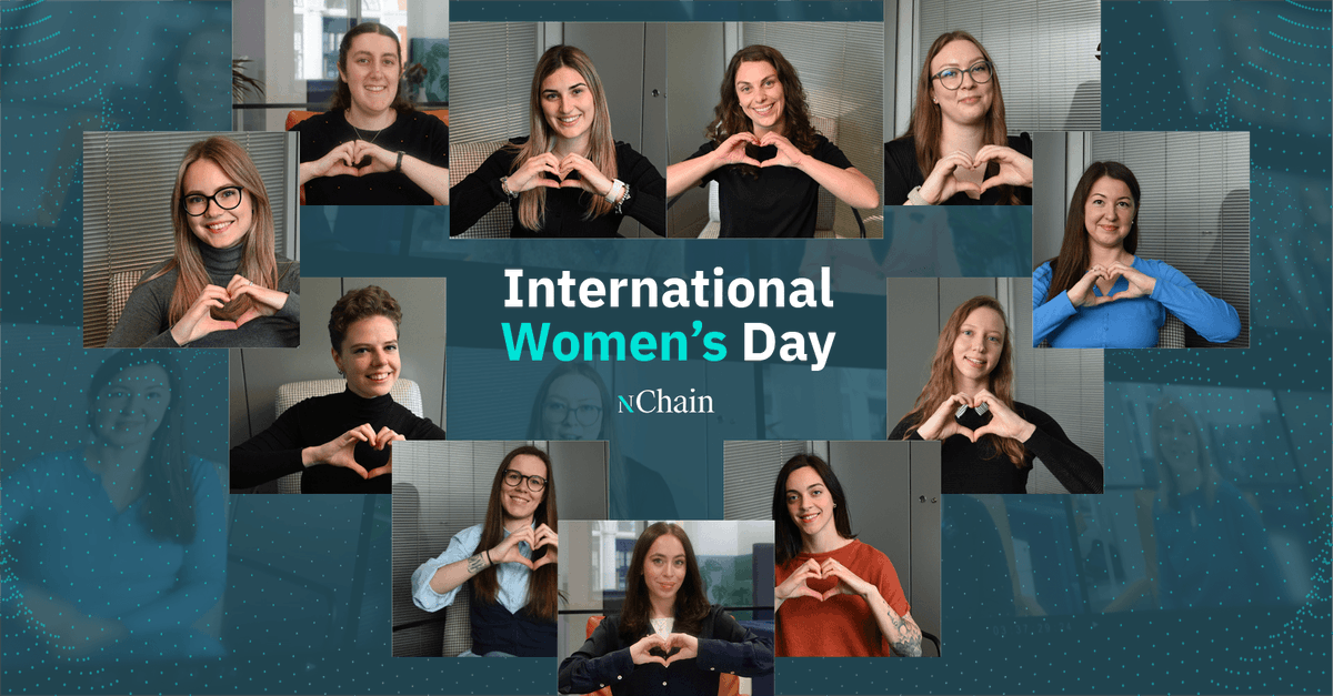 Today, on #InternationalWomensDay, we at #nChain celebrate the achievements and contributions of women around the globe. We are proud to honour this day by recognising the invaluable impact women have on our team, our work, and the tech industry. Happy International Women’s