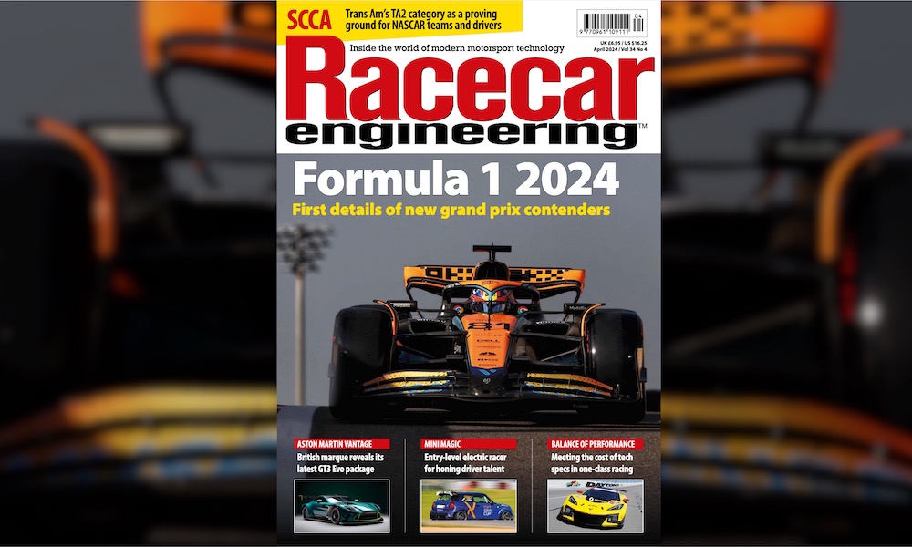 🚨 April issue out now! 🚨 bit.ly/49JjnF4 🔎 #F1 tech as new season kicks off 🇬🇧 Aston Martin's major GT3 update ⚡️ Formula E's new Mini support series 💭 Haas hoping for more with VF-24 PLUS: Trans Am, UK racing tyre supply, GT3 BoP systems around the world and more!