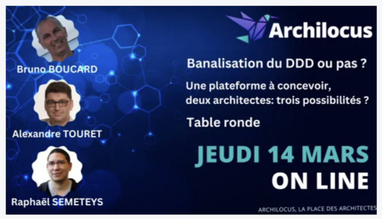 IESFfrance's tweet photo. [Nouvel évènement labellisé #JNI2024]
📢@rchilocus : Banalisation du DDD ou pas ?
⏰14 mars
💬Découvrez comment l'architecture informatique peut être un levier facilitateur d'évolution pour les systèmes d'informations.
▶️Lien agenda JNI
#ingénieurs #science https://t.co/utg0Jht3xI