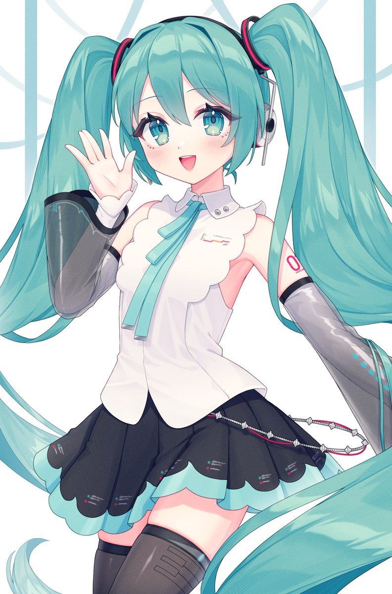 初音ミク「39#初音ミク#ミクの日#ミクの日2024 」|あかぎ めいと / 赤戯 鳴兎のイラスト