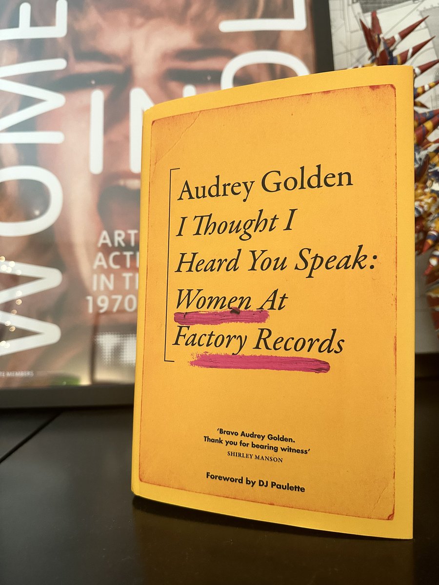 Women’s stories are central to music history! It’s #InternationalWomensDay so let’s celebrate the incredible women who made records, did design work, created music videos, got the vinyl distributed, crunched the numbers, and ran the Haçienda for Factory Records. @WhiteRabbitBks