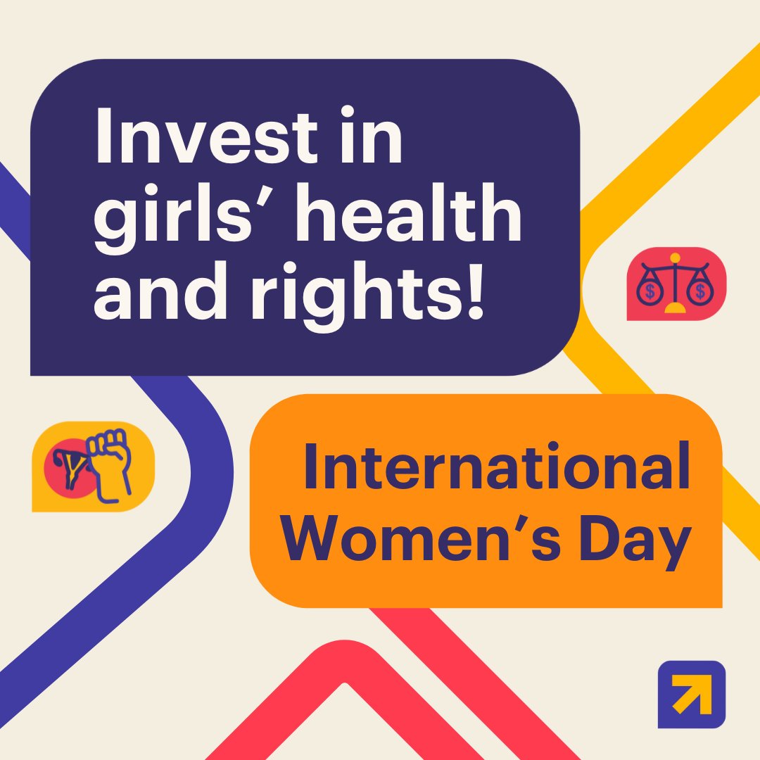 Changing the life trajectory of adolescent girls 👧➡️👩, by securing their health and rights, is the most powerful tool to accelerate progress towards #GenderEquality. Investing in girls’ futures is investing in women’s rights & a gender-equal world! #InvestInWomen #IWD2024