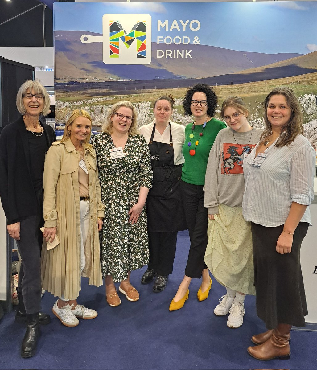 ShoreTourism's tweet photo. What a super week facilitating the Mayo Food &amp; Drink Network at @IFEX_NI Brilliant Mayo producers showcasing the best of food &amp; drink in the county 💚❤️ Thanks to @southwestmayo &amp; @leomhaigheo for having the foresight to put this programme together for https://t.co/nukvtIDPi3 https://t.co/x9iCrlRrLF