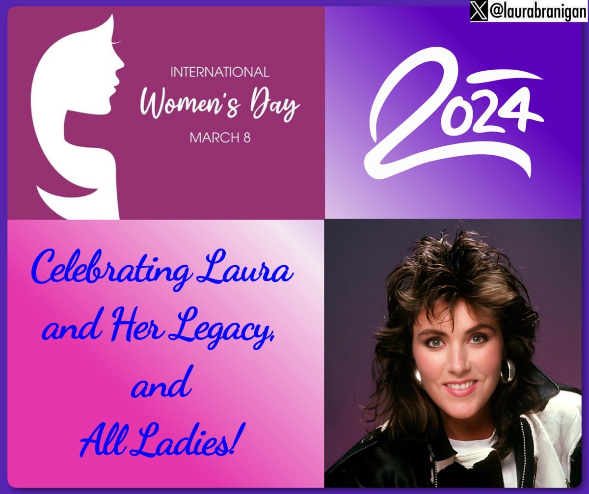 Happy International Women's Day! 🙂🦋 ~ Kathy Golik, Legacy Manager

#LauraBranigan #InternationalWomensDay #IWD #CelebratingWomen #GirlPower #InternationalWomensDay2024 #WomensHistoryMonth #LauraBraniganLegacy #80s #80sMusic #OtherHalfEntertainment #LegacyManagement