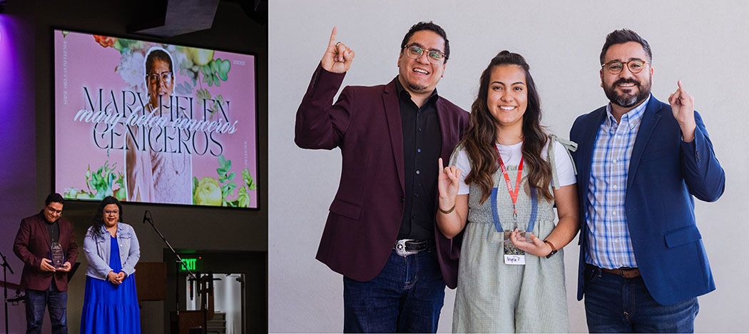 HPU alumna and current student honored at Hispanic Baptists’ recent Shine Conference. buff.ly/3IoAVKS