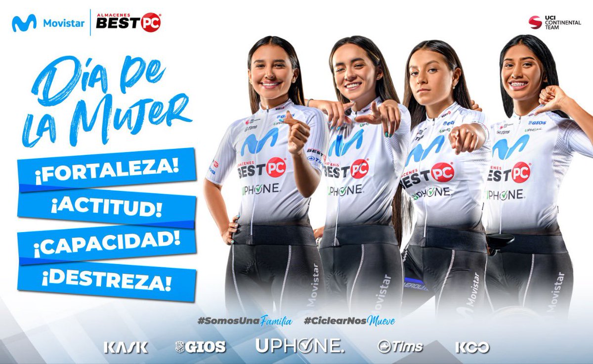 Sigamos trabajando juntos para lograr la igualdad de género y un mundo donde todas las personas puedan alcanzar su máximo potencial #DiaDeLaMujer 

#SomosUnaFamilia
#CiclearNosMueve