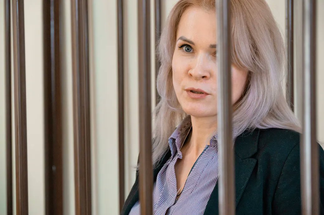 Russia is officially celebrating March 8 as the International Women's Day. These young women are in jail today for their anti-war stance.