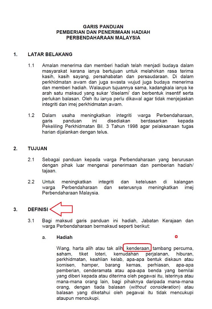 Terima hadiah Limau, hamper tak boleh. Terima hadiah kereta boleh. 

Apa benda lah negara ni hari ni.