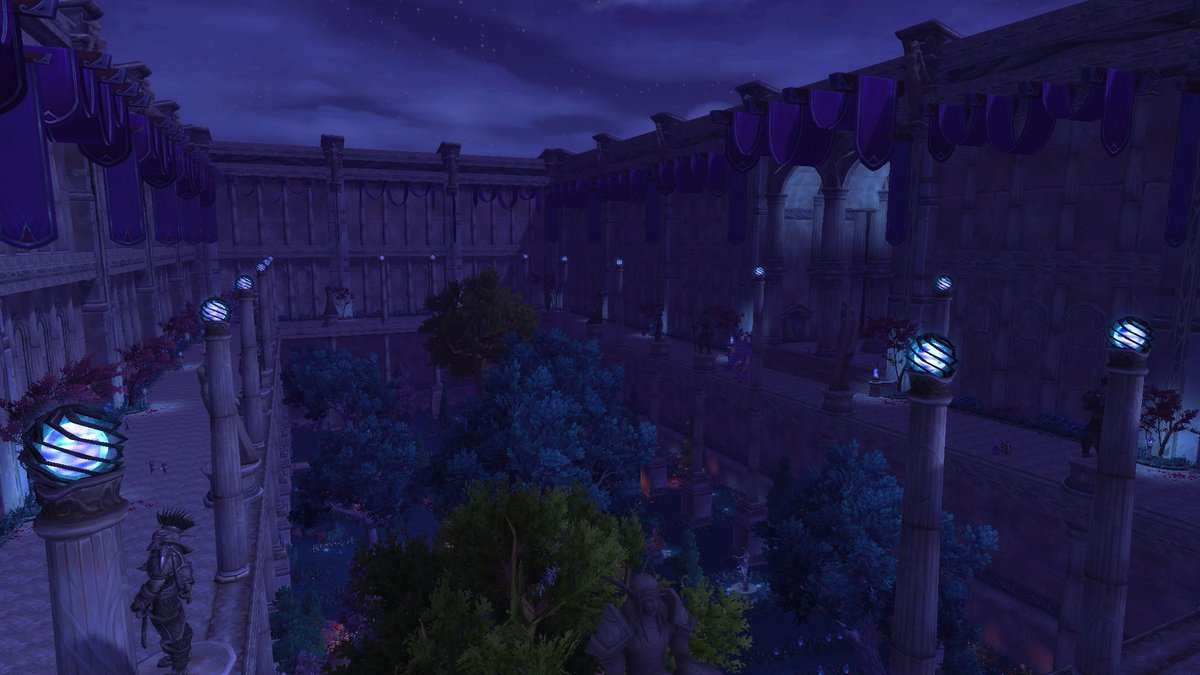 DesilneHB's tweet image. Not all Highborne dedicated their lives to the mastery of arcane. In Warpwood Quarters, the Shen’dralar studied botany and the influence of magic on plant life, a study field in which their Suramarian counterparts have always led the way.
#EpsilonWoW #EpsilonRP