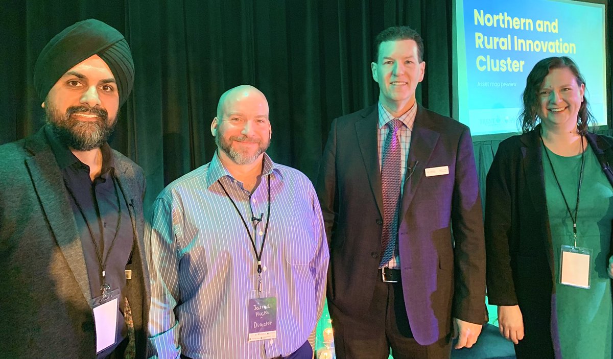 We were delighted to join our university colleagues to discuss the #commercialization of academic research, policy, and #IP at the Northern &amp; Rural Innovation Cluster’s “Industry-University Connection &amp; Commercialization” event in Oshawa.
