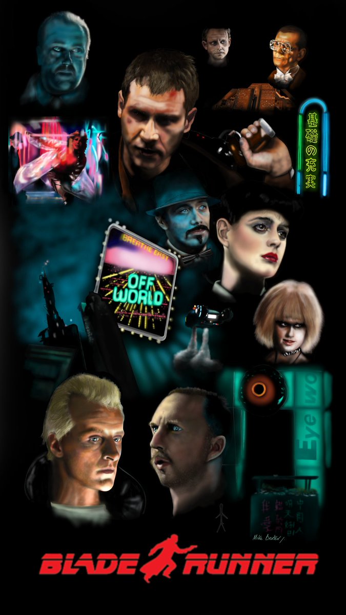Latest drawing in the style of a movie poster/collage

#BladeRunner #RidleyScott #HarrisonFord #RutgerHauer #DarylHannah #SeanYoung #JoannaCassidy #EdwardJamesOlmos #WilliamSanderson #BrionJames #scifiart