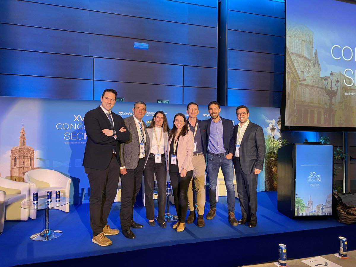 Han sido tres días intensos en el XVII Congreso SECHC en #Valencia Gran oportunidad de compartir conocimientos con compañeros y amigos. Ahora comienza una nueva etapa como Vicesecretario de nuestra sociedad. Gracias por la confianza <a href="/Santana_MD_PhD/">Fernando Santana MD PHD</a> y a todos los socios! 🦾🦾