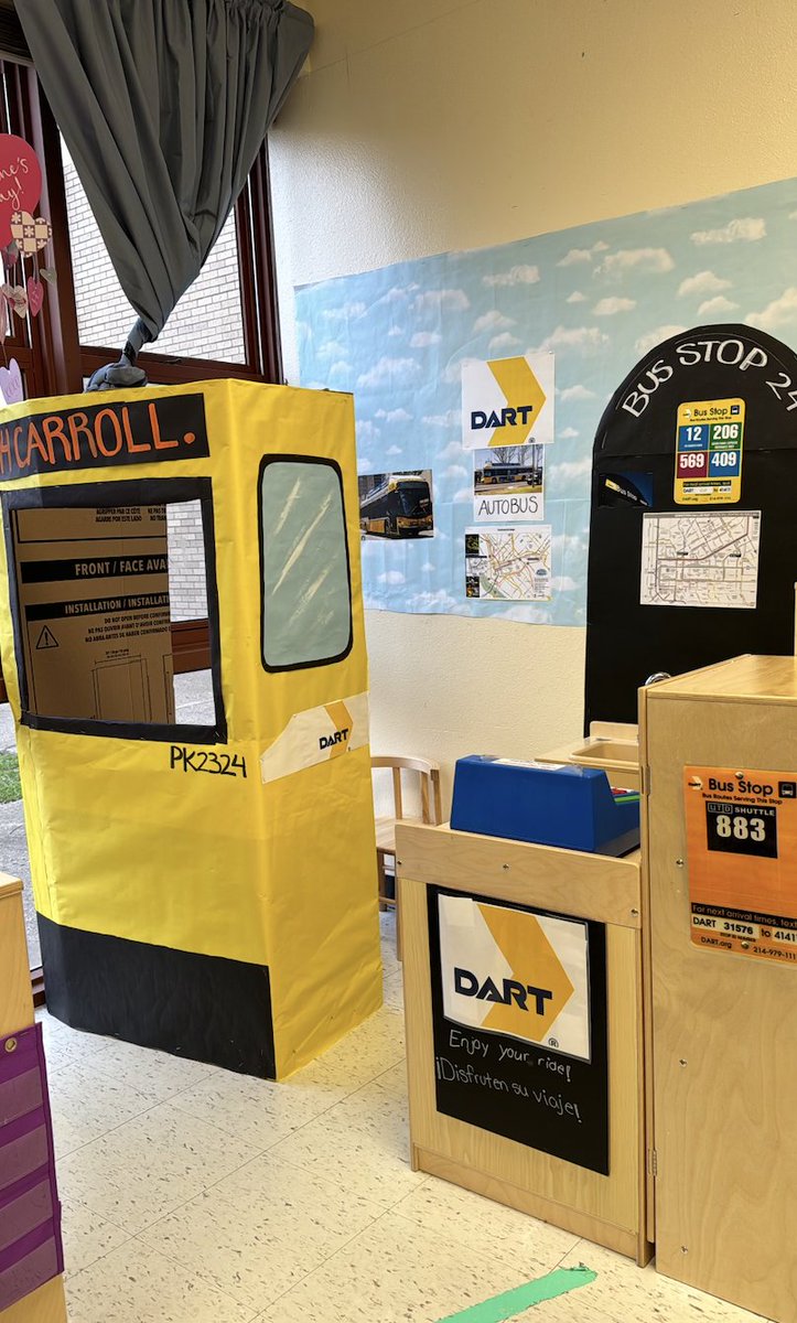 Ms. Valdez @ZaragozaEagles has transformed the learning space into a vibrant Dart Pretend and Learn Center for the 'On the Go' theme. Fueling little minds with creativity and exploration! @DrElenaSHill @MurilloDebbie1 @Mo1Ramirez @HildaCRobinson @crisjackson23 @AngieGaylord