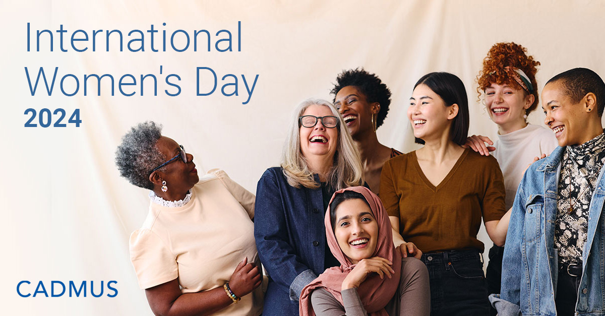 This International Women’s Day, we are proud to share these highlights that demonstrate how Cadmus helps our clients work toward a future where women’s equality and all the societal benefits that depend on it are realized. #IWD2024 #genderequality #women hubs.la/Q02nKkq80