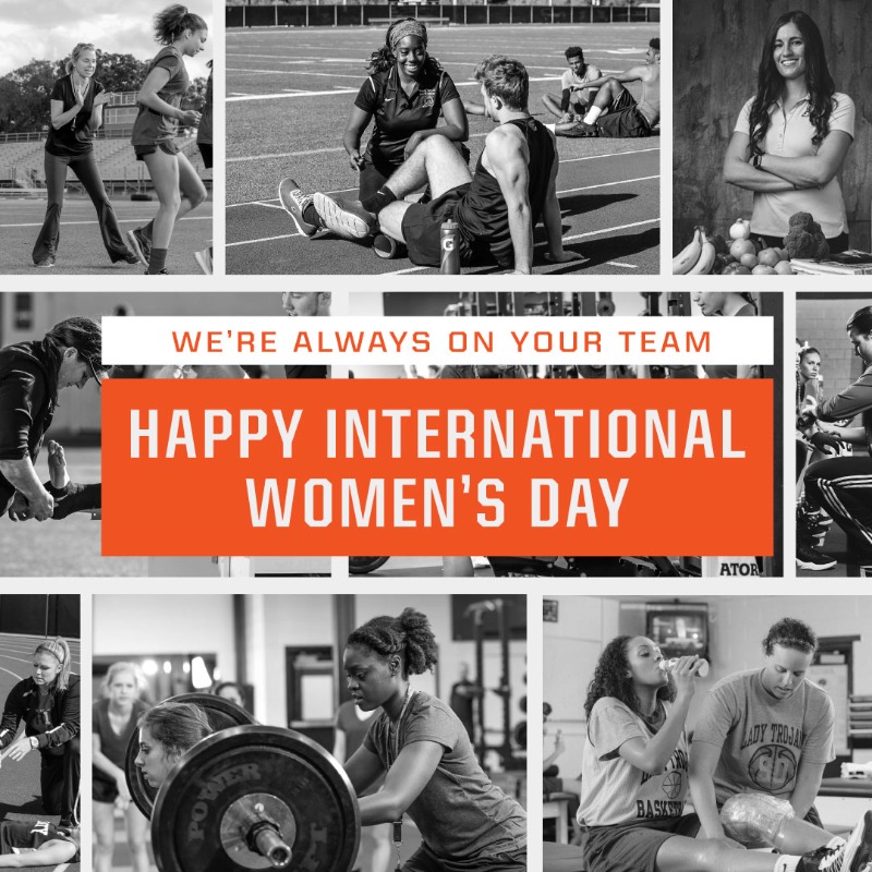 From the moms who don’t miss a game to the sports practitioners, athletes, and everyone in between, let’s continue to fuel and support women in sports.