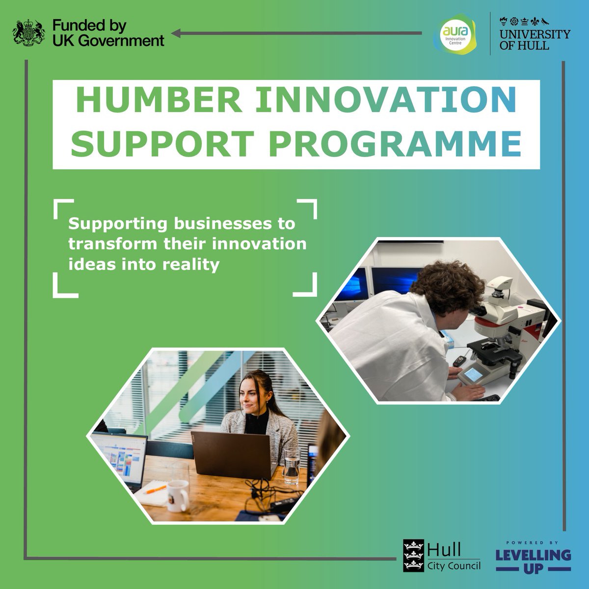 Have we piqued your interest in the incredible #HISP funding offer? 👍

HISP is #levellingup funding being delivered by <a href="/UniOfHull/">University of Hull</a>'s <a href="/_aurainnovation/">Aura</a>

Shape the future of your business – contact <a href="/_aurainnovation/">Aura</a> today for an eligibility check 👇
lnkd.in/dU-u22df