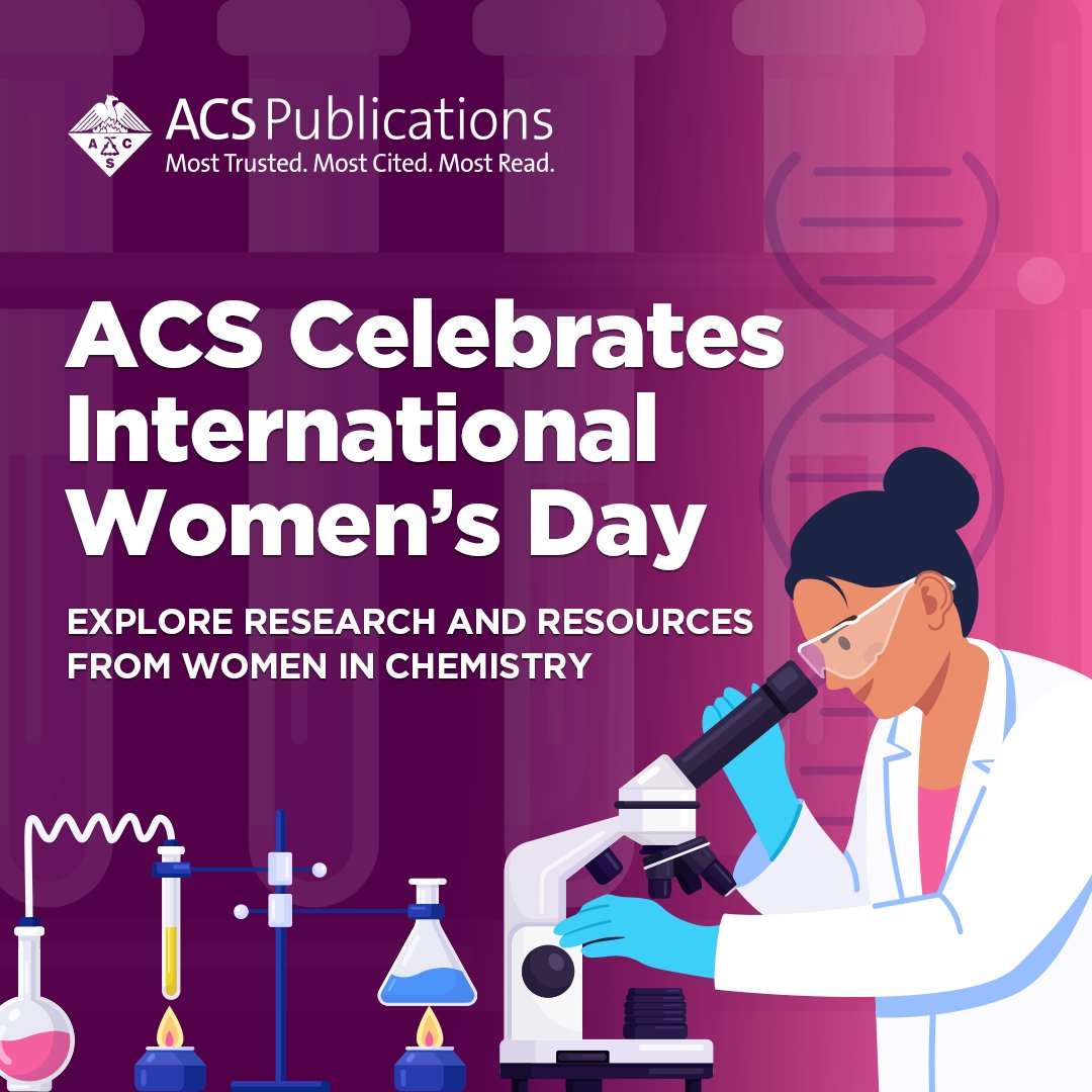 We are proud to celebrate #InternationalWomensDay and the women who continue to break barriers in the field of chemistry. Enjoy our curated selection of content that highlights women in chemistry. #IWD2024 #InspireInclusion 👉 go.acs.org/8nz