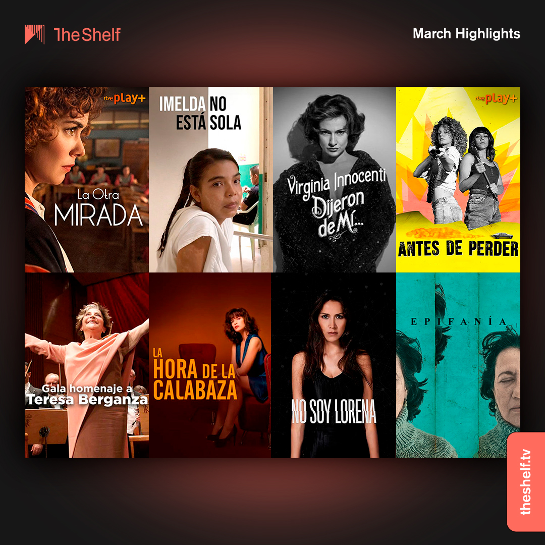 Las #mujeres son las protagonistas durante el mes de marzo. En este mes tan especial queremos ofrecerles  historias creadas POR Y PARA ELLAS. Corre a tu #biblioteca y empieza a disfrutar de The Shelf TV… ¡sin costo para ti! #DiaInternacionalDeLaMujer
👉theshelf.tv/lists/556/muje…